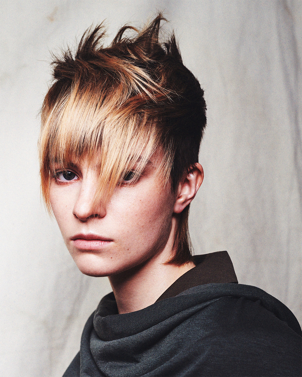 Mullet Mohawk with Blonde Fringe - Antonio Palladino - Dystopia Collection